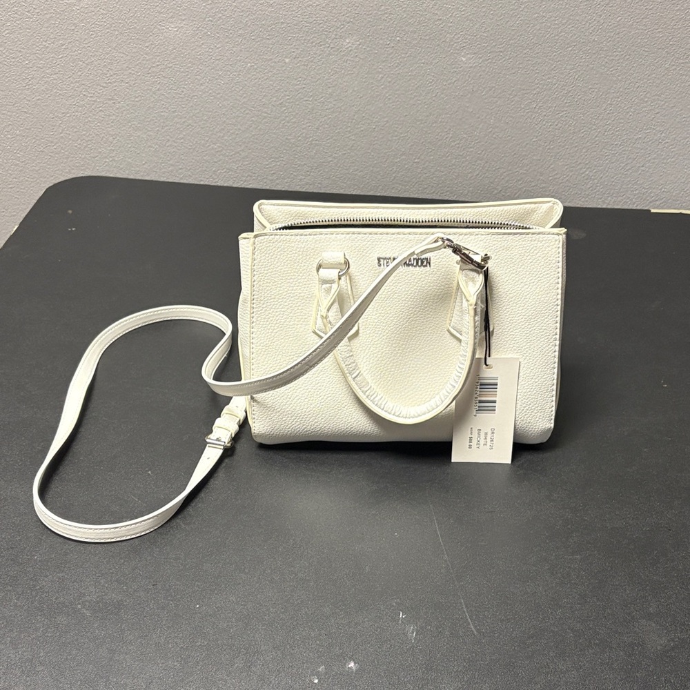 Steve Madden White Crossbody Bag